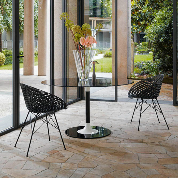 Smatrik, Armchair, Black-Black