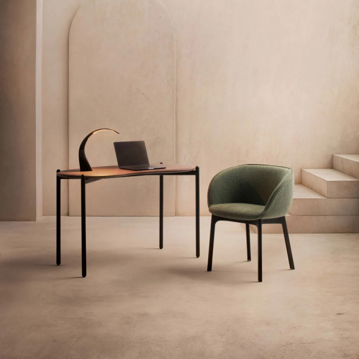 Charla Antibes, Dining Armchair, Anthracite