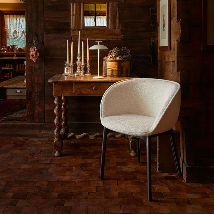 Charla Antibes, Dining Armchair, Anthracite