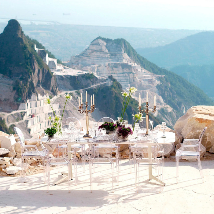 Louis Ghost, Chair, Crystal