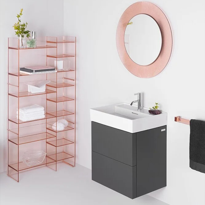 Sound-Rack, Shelving System, Pink