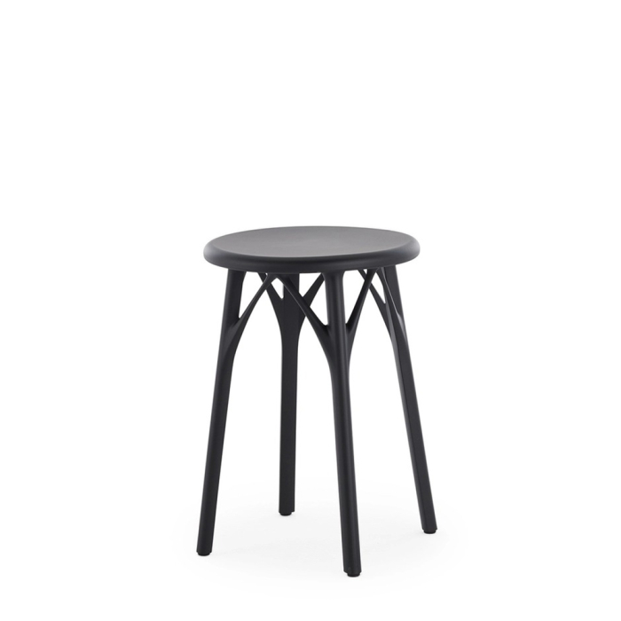 A.I., Stool Light, Black, 45 cm