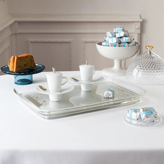 Teatime, Tray, Chrome