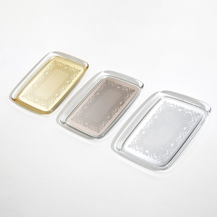 Teatime, Tray, Chrome