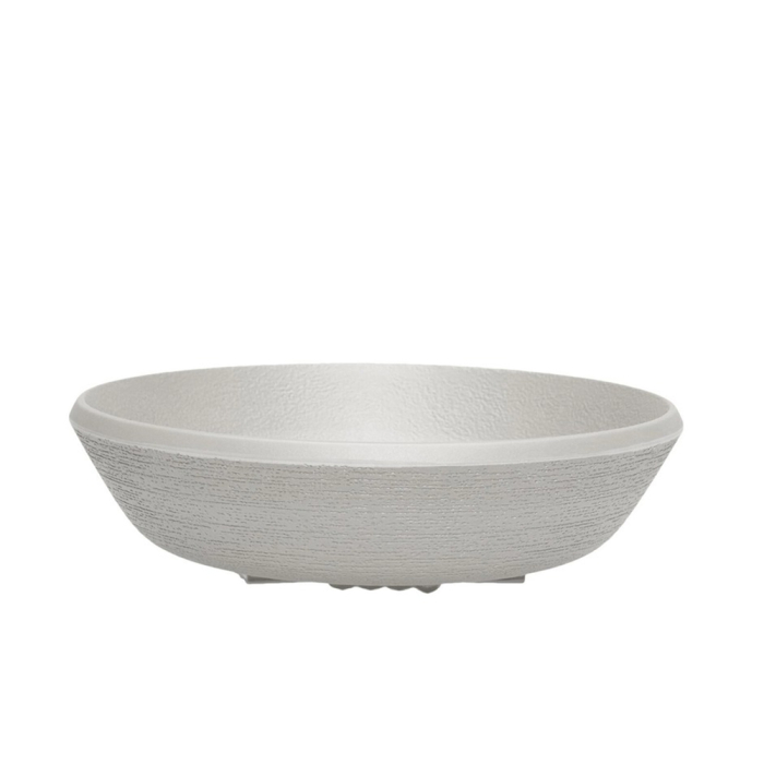 Trama, Soup Plate, Dark Grey