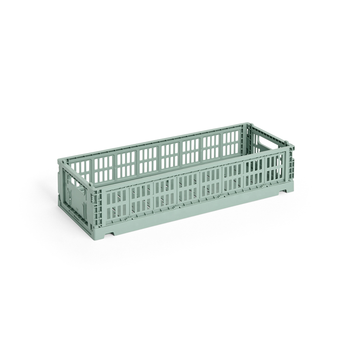 Hay Colour, Mini Crate, Oblong, Sage Green