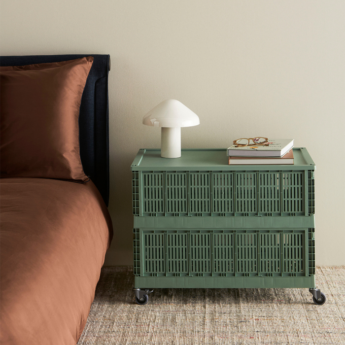 Hay Colour, Large Plastic Lid, Warm Grey