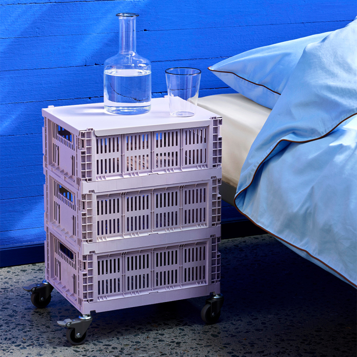 Hay Colour, Medium Plastic Lid, Warm Grey