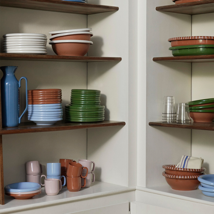 Barro, Bowl, Set of 2, Light Blue