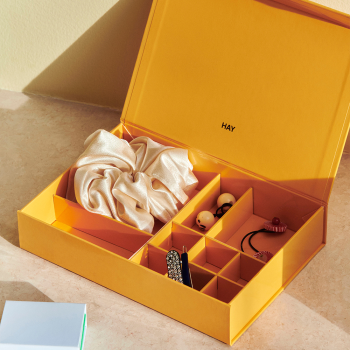 Colour Storage, Jewellery Box, Egg Yolk