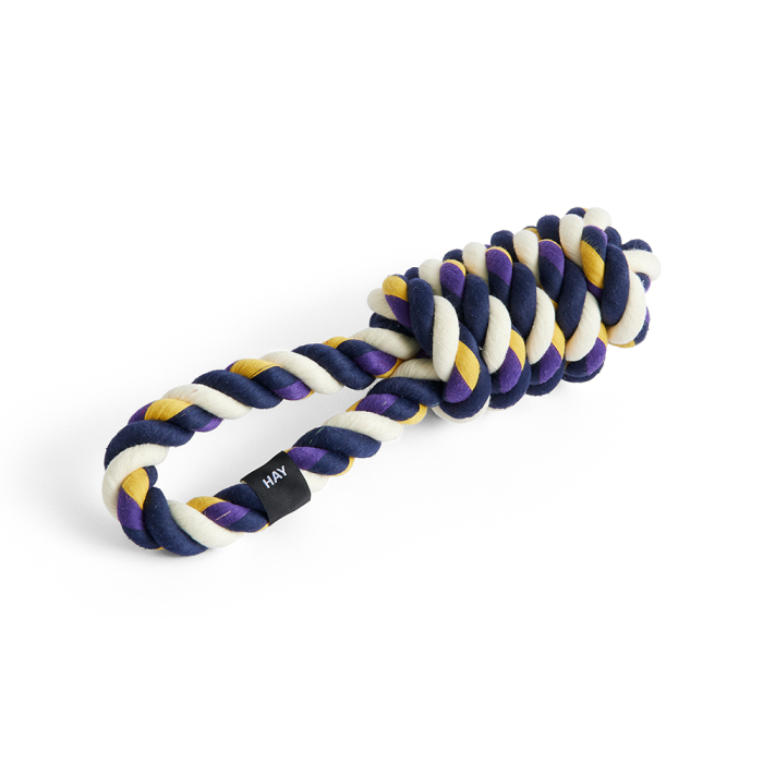 Hay Dogs, Dogs Rope Toy, Blue-Purple-Ochre