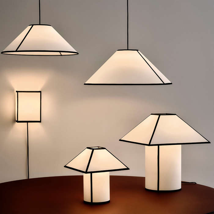 Ava Cone, Pendant Lamp-500, White