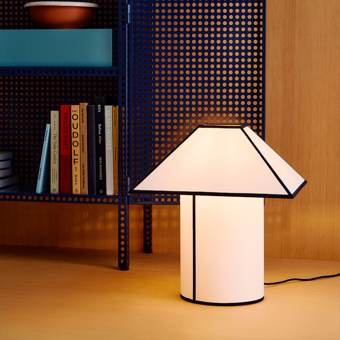 Ava Pyramid, Table Lamp-290, White