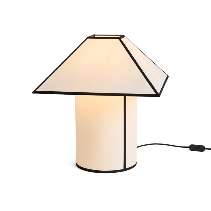 Ava Pyramid, Table Lamp-450, White