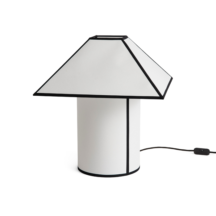 Ava Pyramid, Table Lamp-450, White