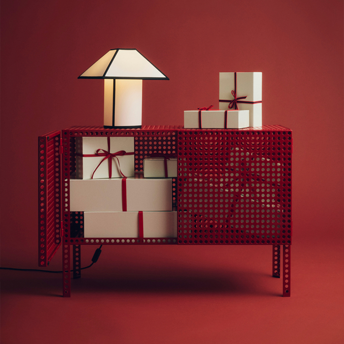 Ava Pyramid, Table Lamp-450, White