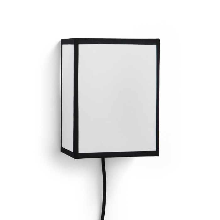 Ava Square, Wall Lamp, White