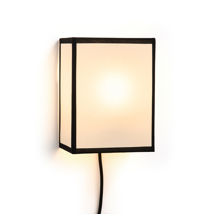 Ava Square, Wall Lamp, White