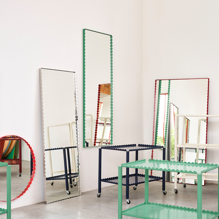 Arcs, Rectangular Mirror, M, Mirrored