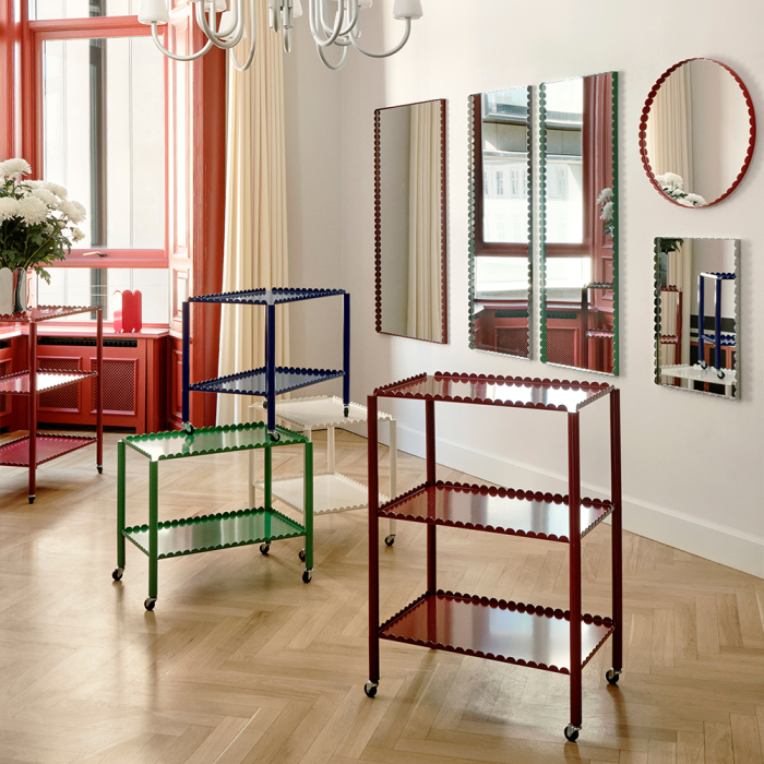 Arcs, Rectangular Mirror, M, Mirrored