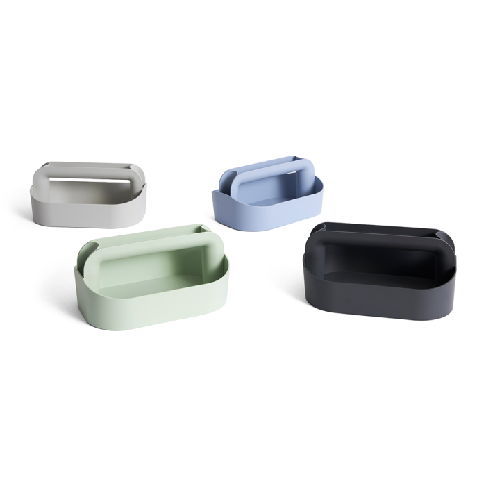 Tool Box ,Recycled, Charcoal