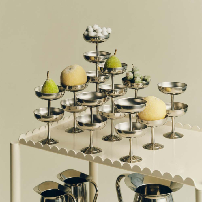 Italian Ice Cup, Stainless Steel