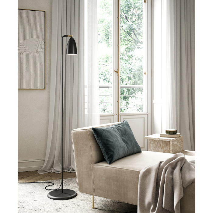Nexus 2, Floor Lamp, Black