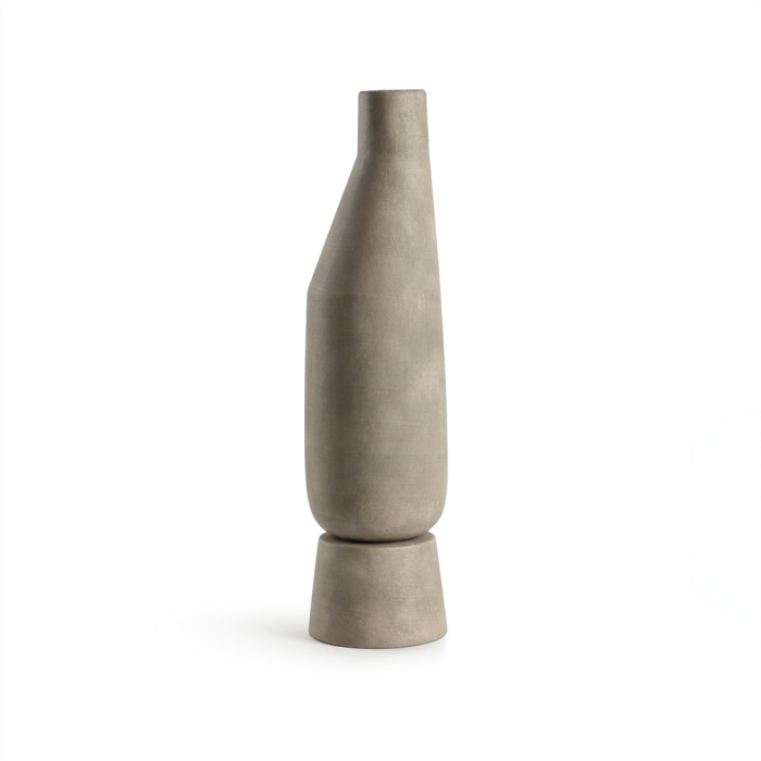 Virel, Vase, Stone Beige
