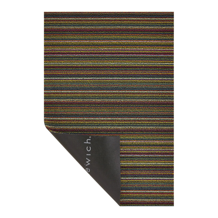 Skinny Stripe, Doormat, Bright Multi, 46 x 71 cm