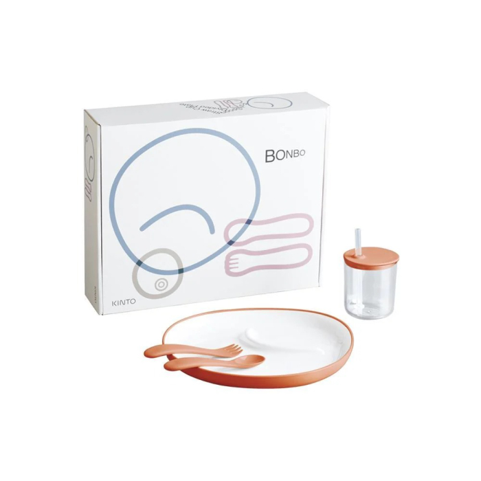 Bonbo, 4pc Set, Earth Orange