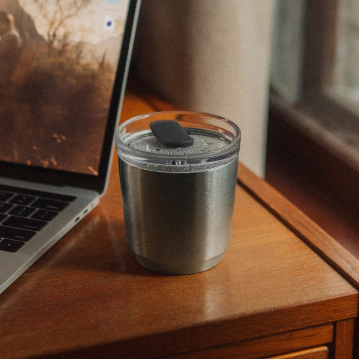 To Go, Tumbler with Plug, Stainless Steel, 240ml