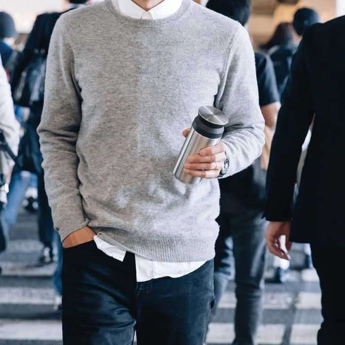 Travel, Tumbler, Stainless Steel, 350ml