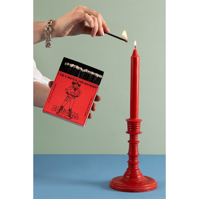 Cowgirl, Square MatchBox, 125 Pcs