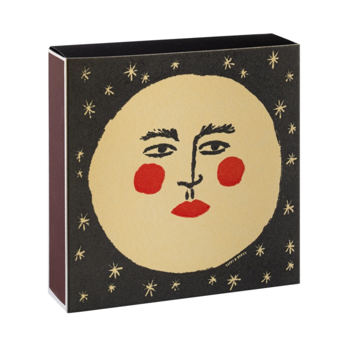 Moon, Square MatchBox, 125 Pcs