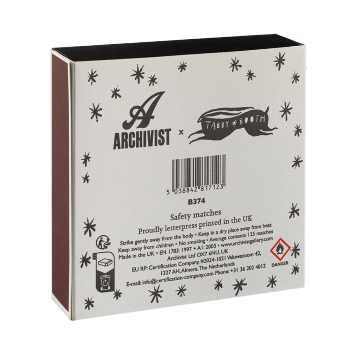 Moon, Square MatchBox, 125 Pcs