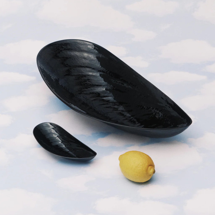 Marcel, Serving Bowl, L, Black