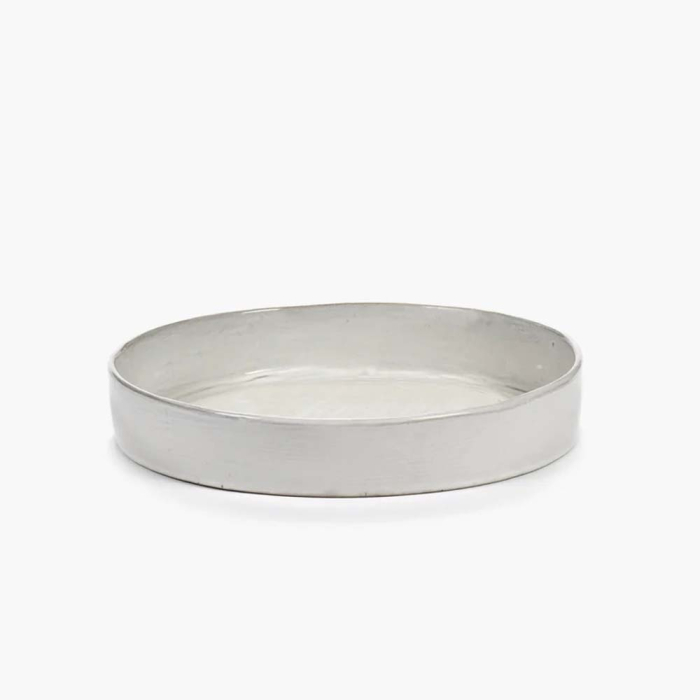 La Mere, Deep Plate, Large, Off-White