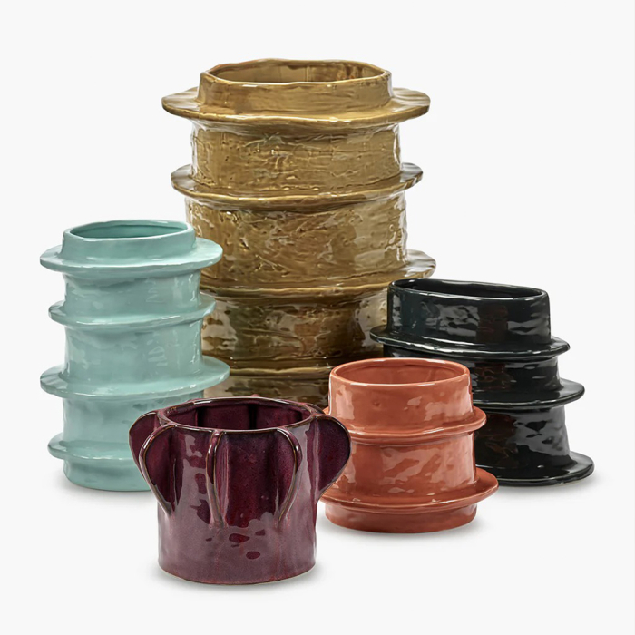 Urban Jungle, Molly Flower Pot 04, S, Orange