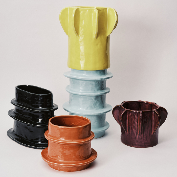 Urban Jungle, Molly Flower Pot 06, S, Dark Blue