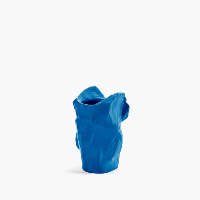 After Midnight, Marni, Owl Vase, XS, Blue
