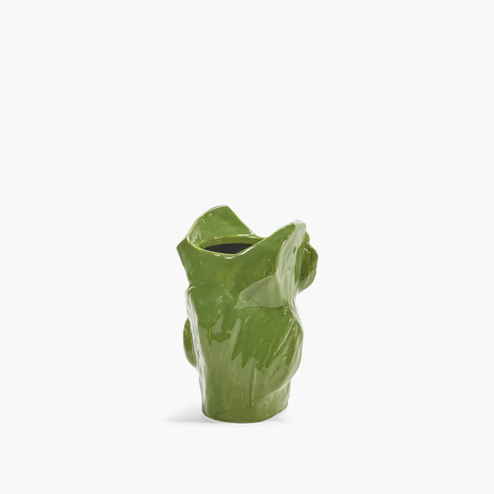 After Midnight, Marni, Owl Vase, XS, Green