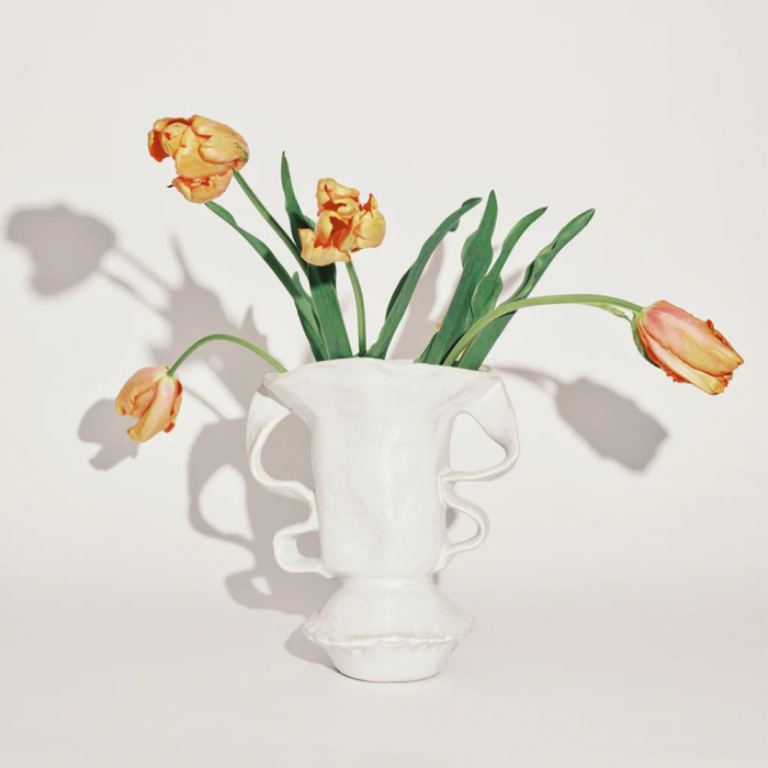 Marie Interior, Vase Rosie 03, White