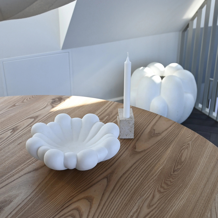 Bloom, Tray, Medio, Bone White