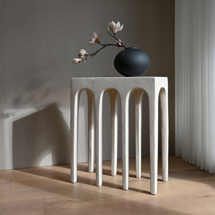 Sunao, Vase, Fat, Mini, Black