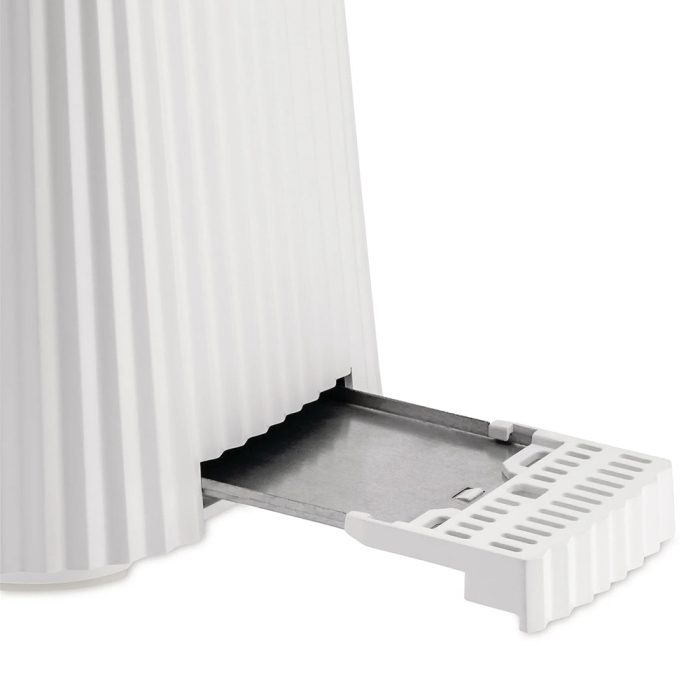 Plisse, Long Double Compartment Toaster, White, EU Plug