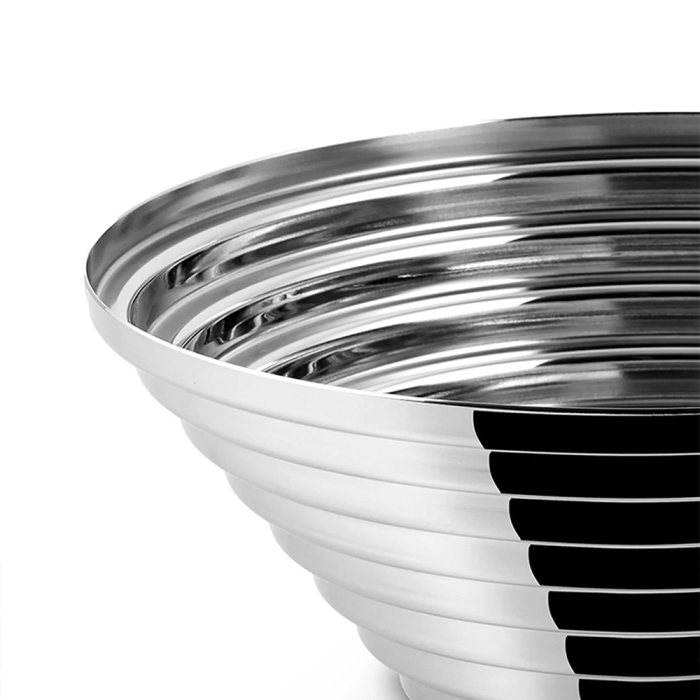 Maya, Round Basket, Steel