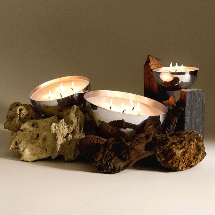 Rocc, Scented Candle in Rocc Container, Basalt, 250g