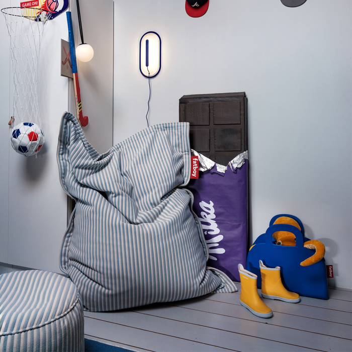 Original Slim Terry, Beanbag, Blizzard Blue Cr�me