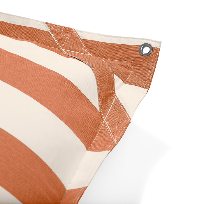 Original Floatzac, Floating Beanbag, Stripe Orange Creme