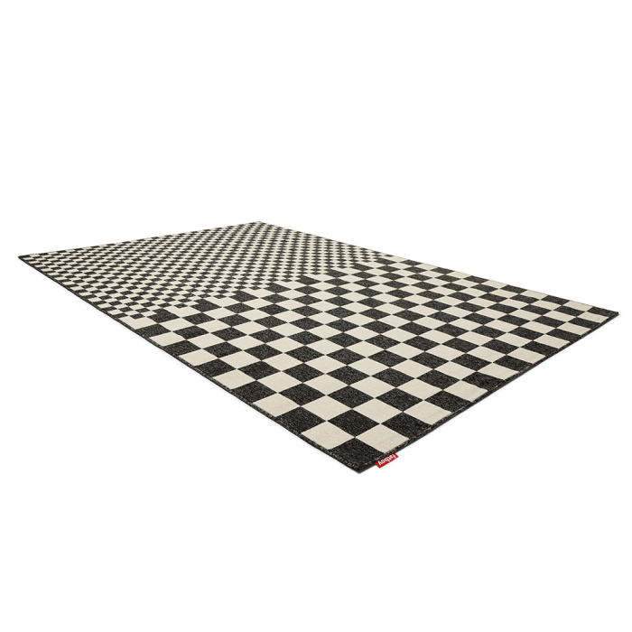 Carpretty Grand, Outdoor/Indoor Rug, Square Affair, Anthracite-Creme